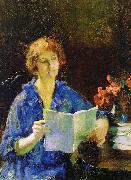 Woman Reading Jones, Francis Coates